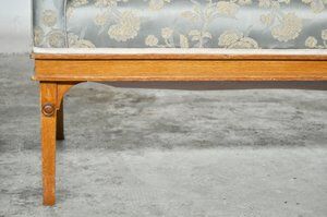 Vintage Ash Sofa & Chairs Set, 1930s, Set of 3