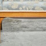 Vintage Ash Sofa & Chairs Set, 1930s, Set of 3