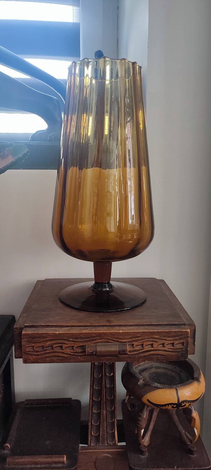 Large Italian vase from Empoli, 1960s