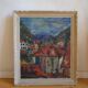 Georges Mathieu Yassef (1943-2024) landscape painting HST