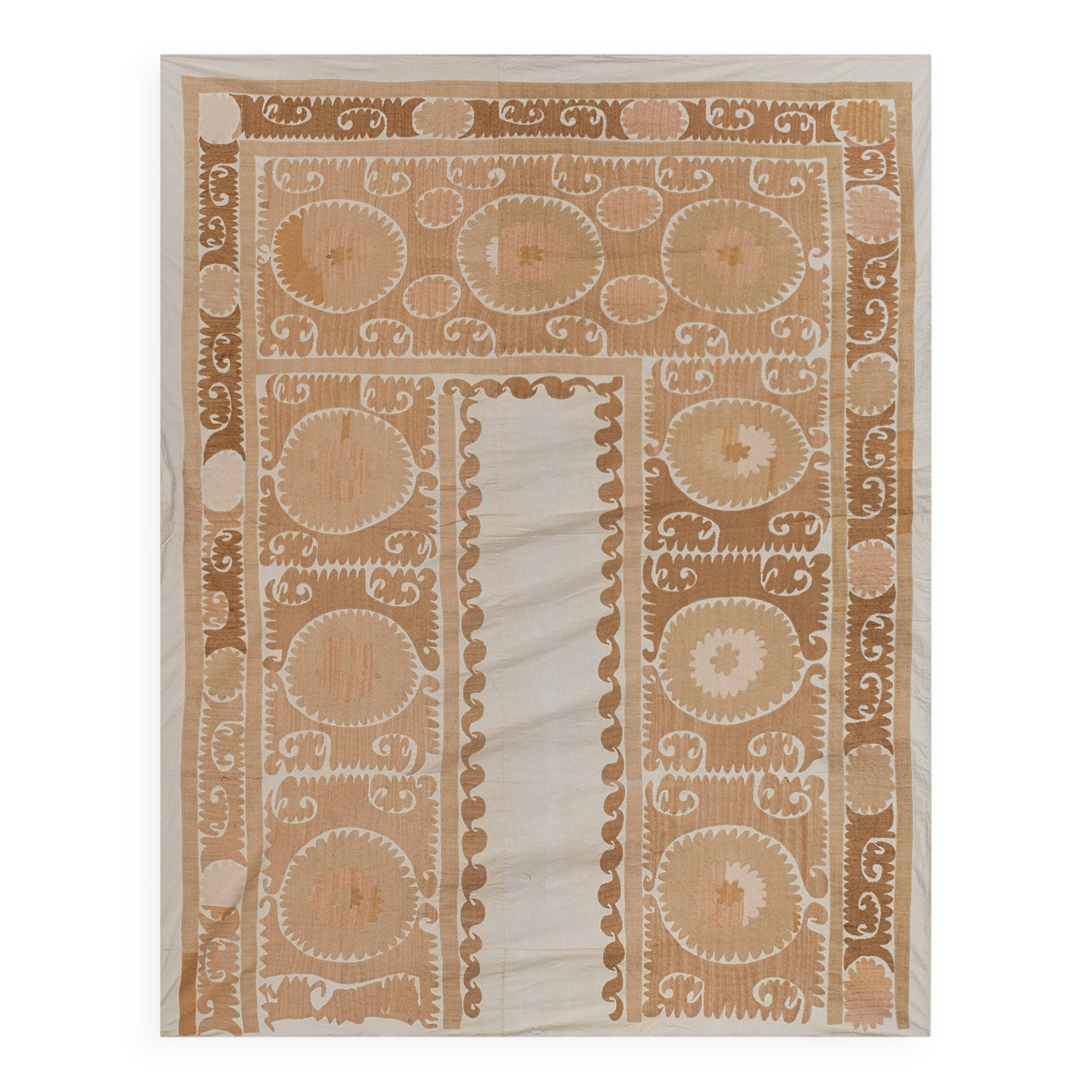 Hand knotted rug, vintage turkish rug 168x220 cm