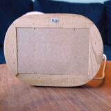 Vintage Swedish pine electric candelabra, 70s/80s