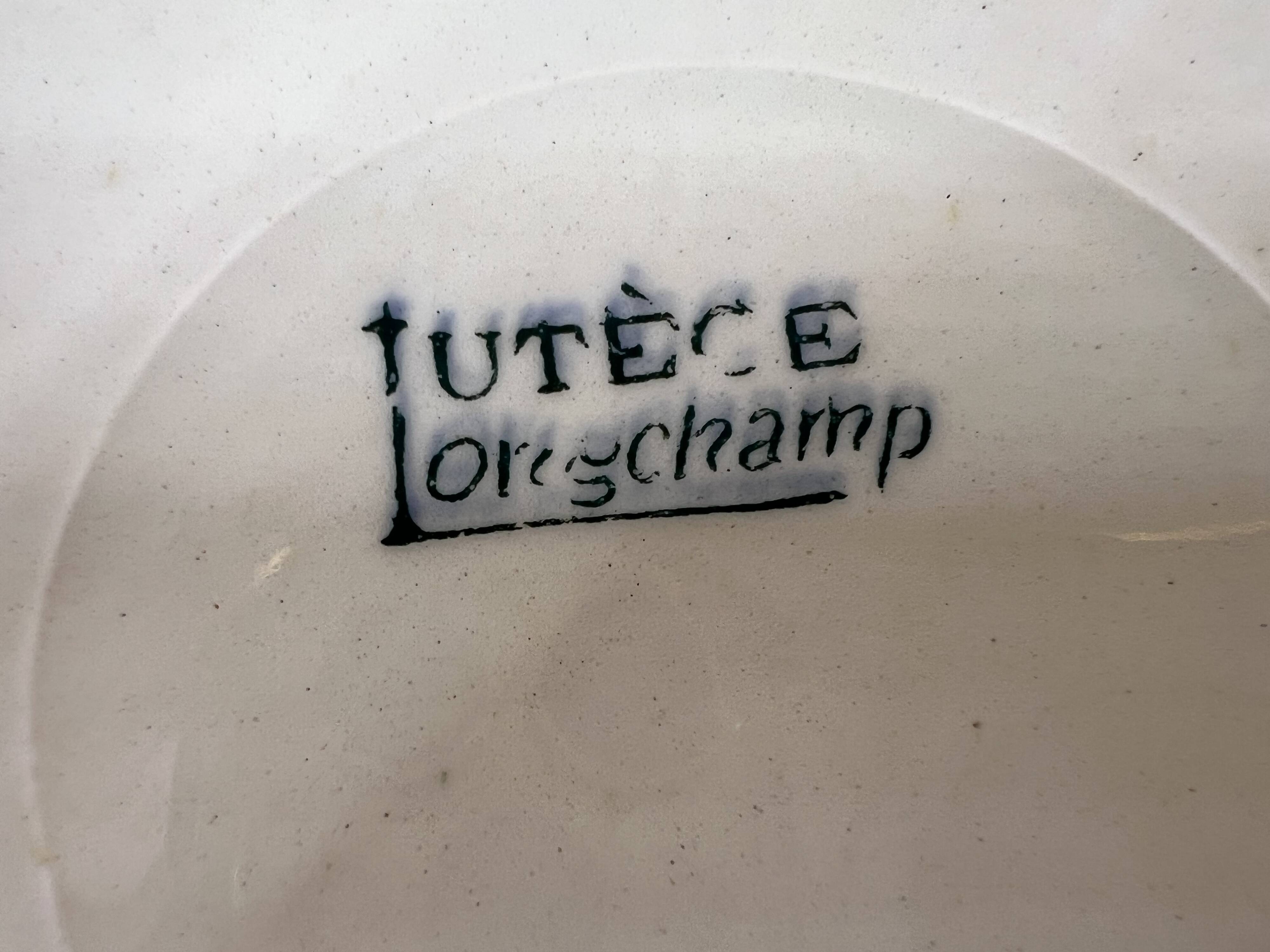 4 Longchamps iron earth flat plates