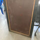 Miroir venitien biseaute de grand forma