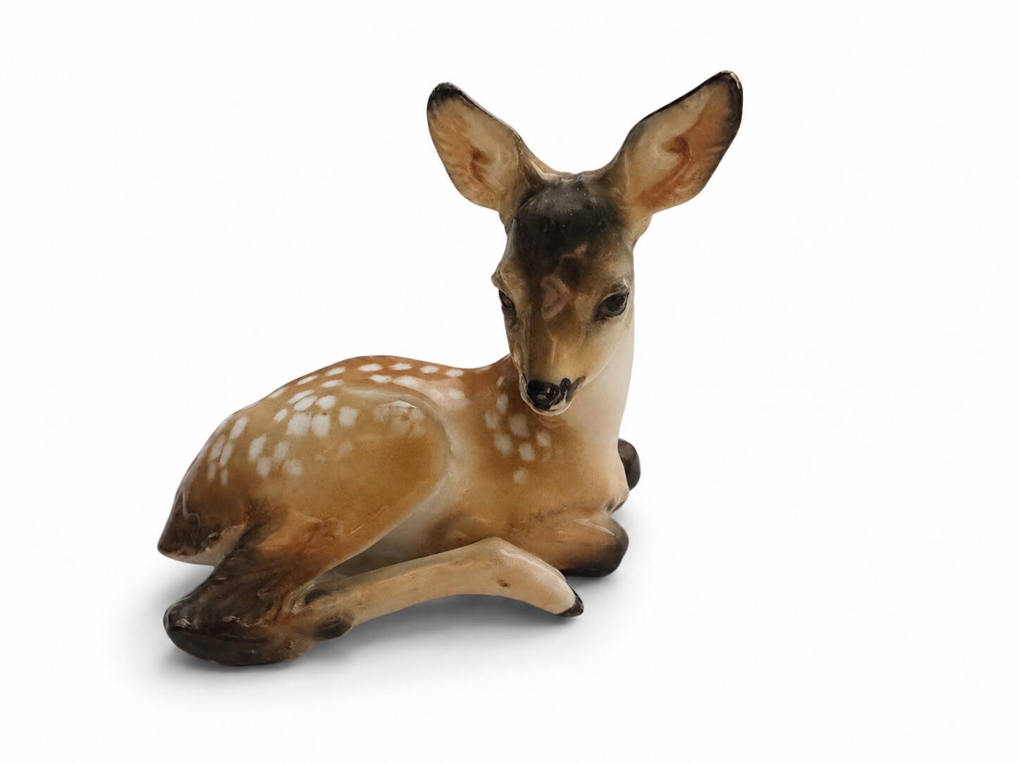 Porcelain deer figurine by Rosenthal from the 1930s.