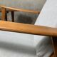 A pair of scandinavian lounge chairs from the 1960s