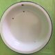 Set of 4 dishes tole enamelled white