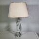Pied de lampe abstrait Daum