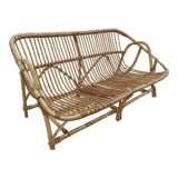 Rattan sofa
