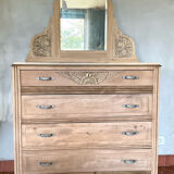 Art Deco dresser and chest of drawers.
