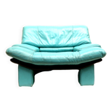 Fauteuil Ambassador en cuir par Nicoletti Salotti pour Avanti des années 1980