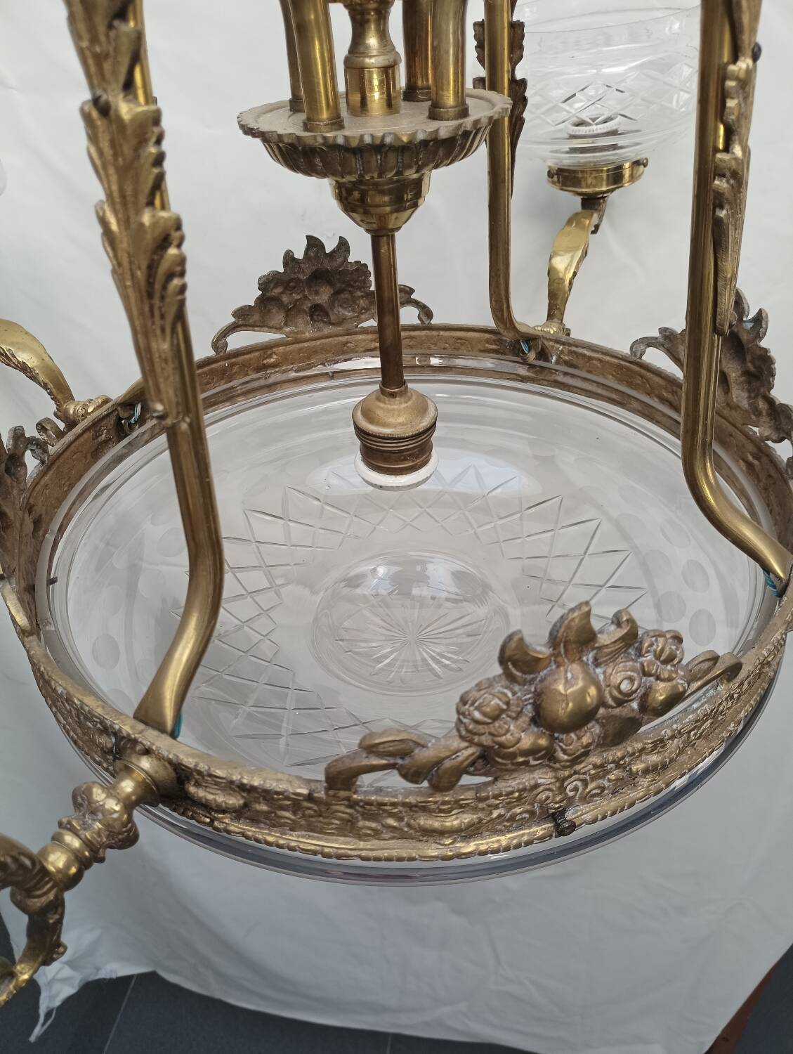 Gran lampara art déco