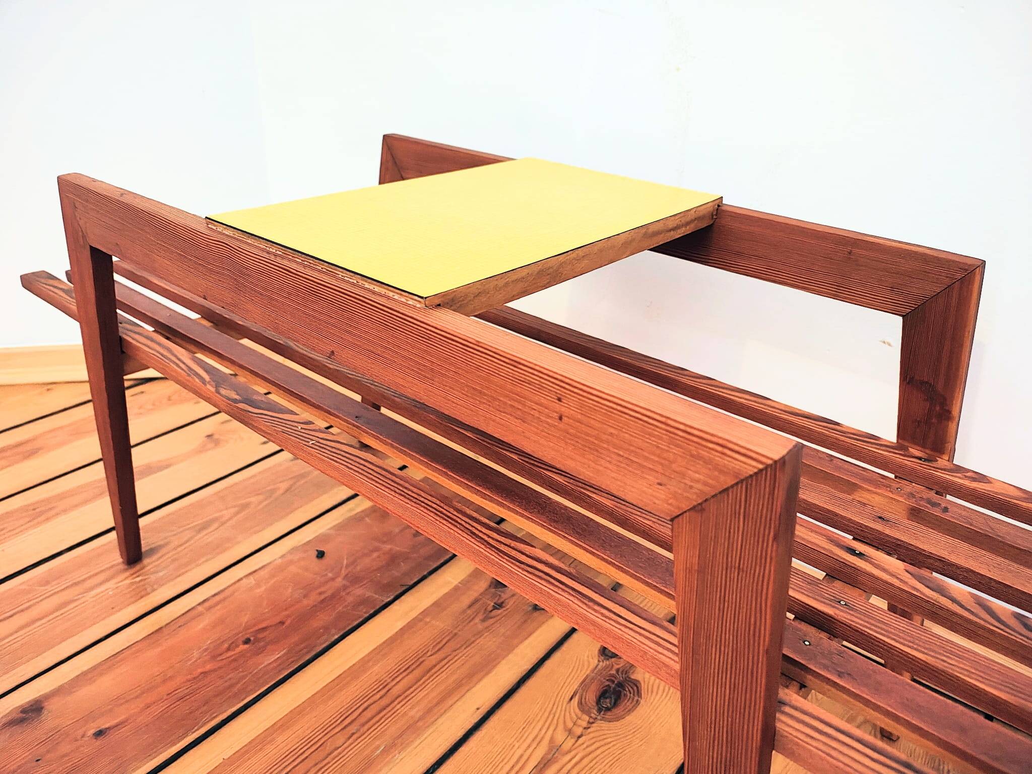 Flowerbed Bench from Krasna Jizba, Czechoslovakia, 1960s