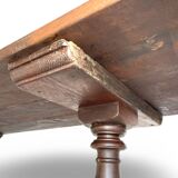 A fine 18th Century French walnut dining table