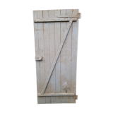 Old grey patina door