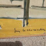 Oil on canvas "Montmartre" by Guy le Florentin