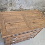 Commode 4 tiroirs en chêne