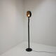 1970s retro vintage freestanding Dijkstra bowl shaped reading floor lamp