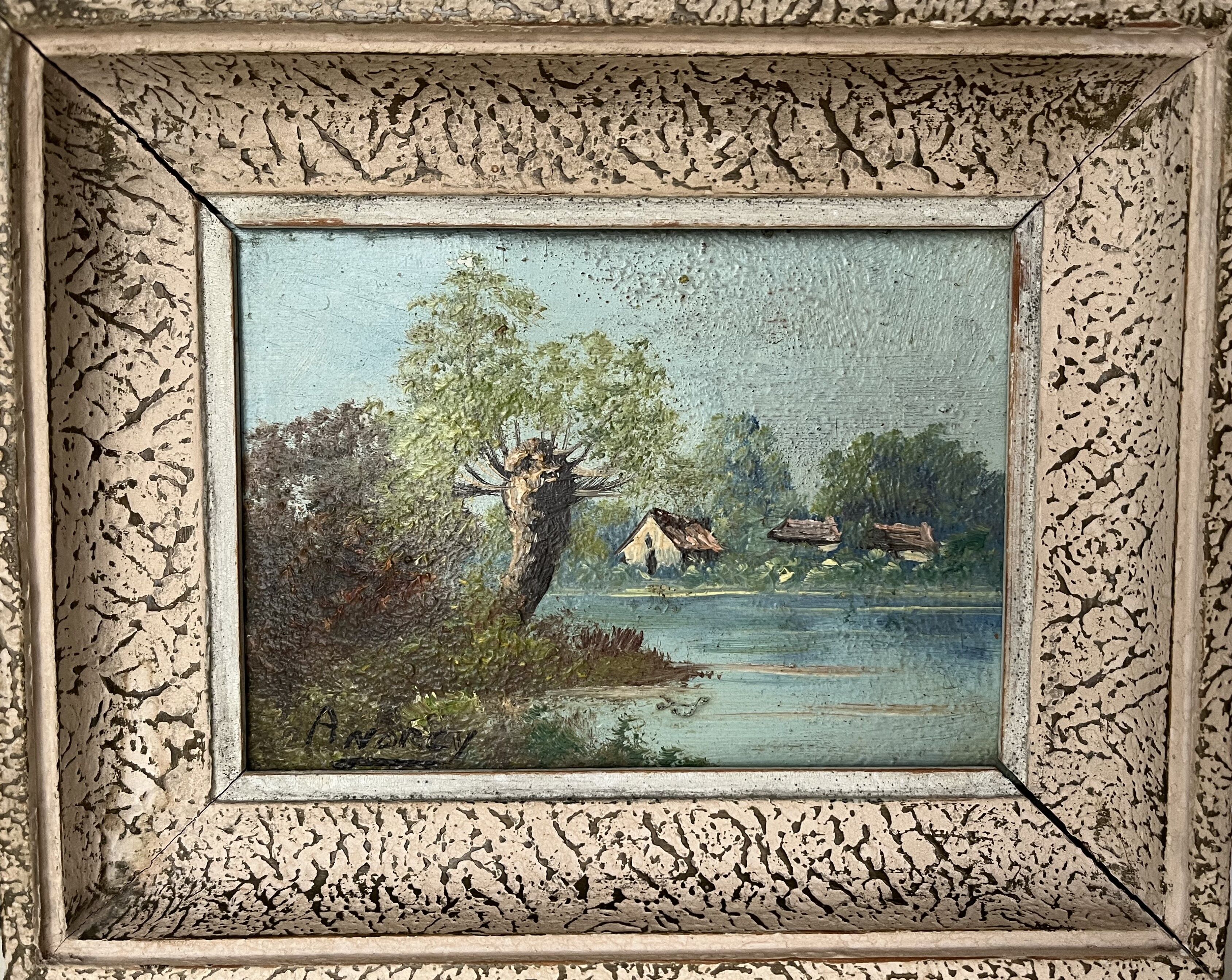 Painting, oil on panel