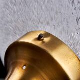 Table Lamp with Brass Base and Murano Glass