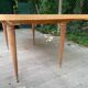 Scandinavian dining table in solid wood and rosewood, renovated, 240cm