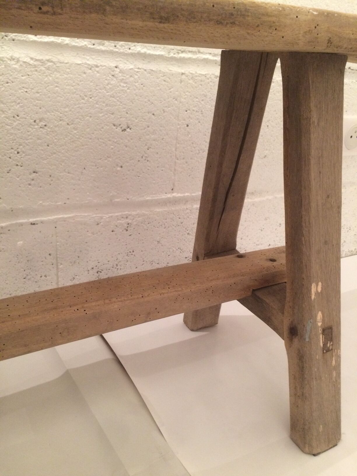 Farm bench authentic wooden