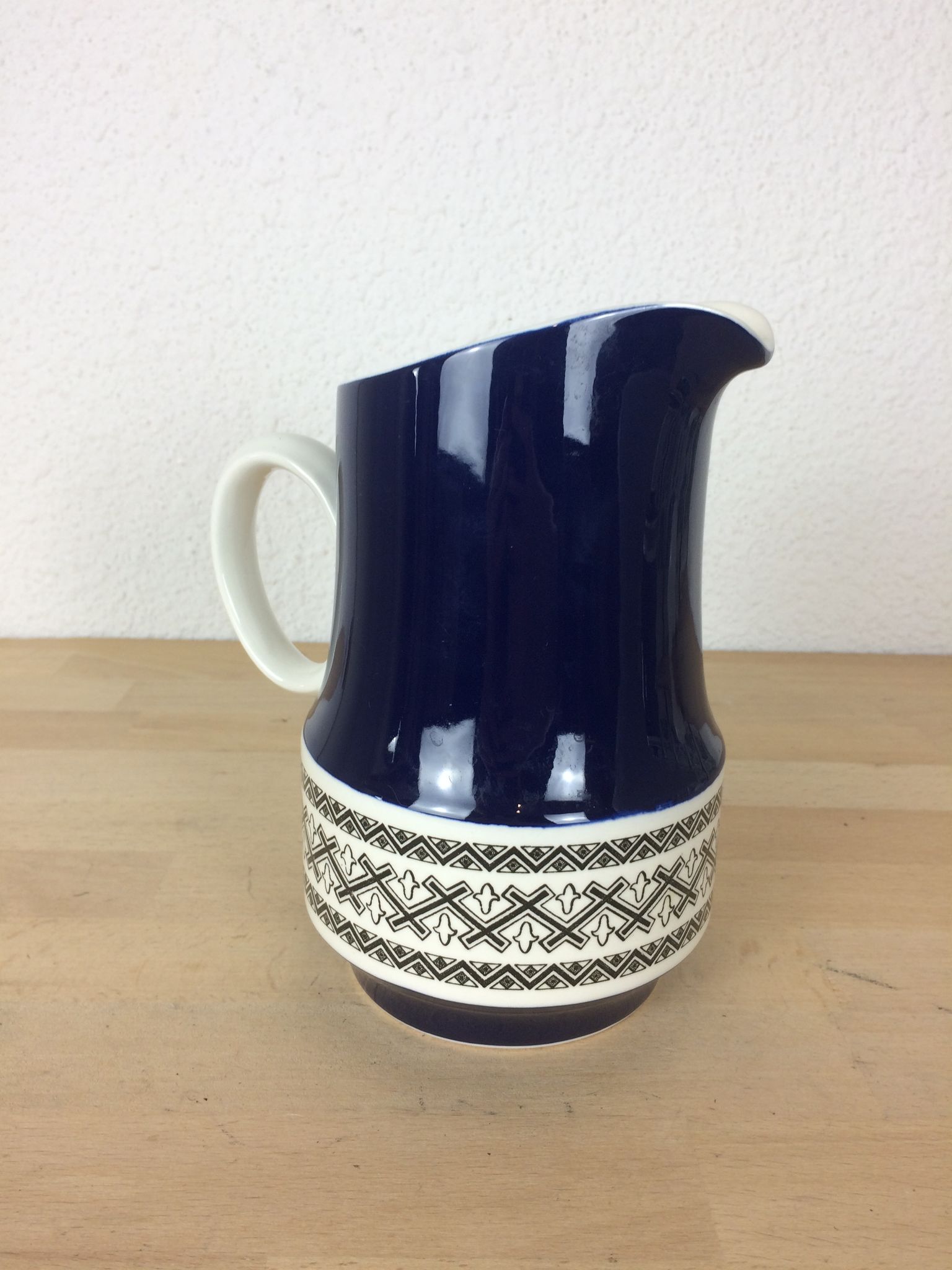 Pot à lait et sucrier modèle Saphir de Villeroy & Boch céramique