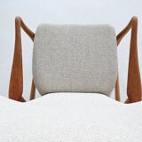 A. Madsen and H. Schubell “Kirsten” lounge chairs Bovenkamp Netherlands 1960