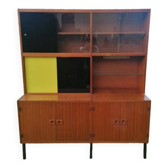 René Jean Caillette bookcase furniture 1950