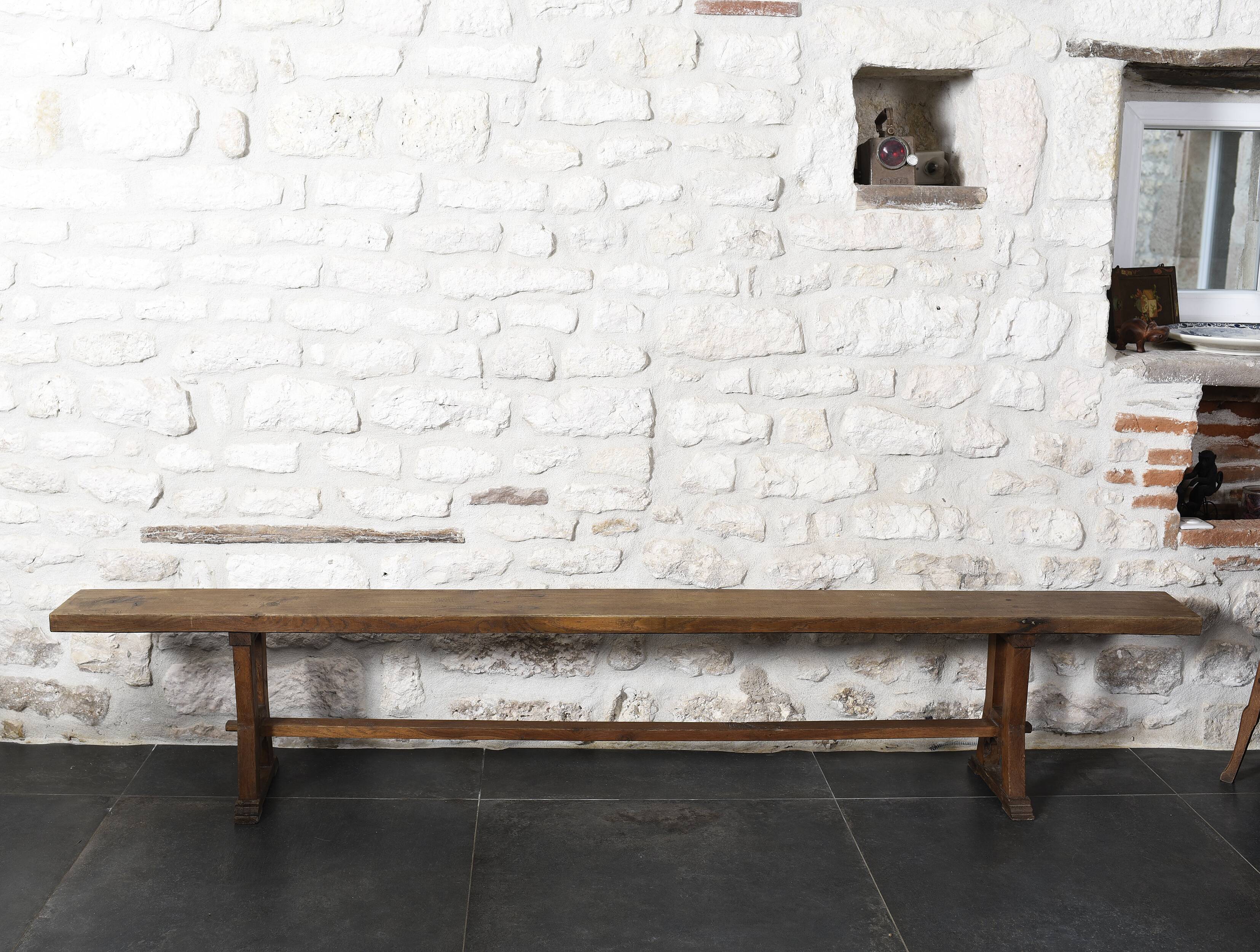 Long farm or church bench