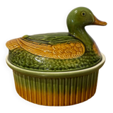 Vintage duck-shaped terrine