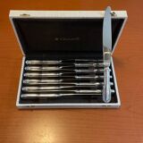 Christofle Chinon 12 table knives 24.5 cm