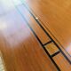 Double-sided walnut counter desk 1900