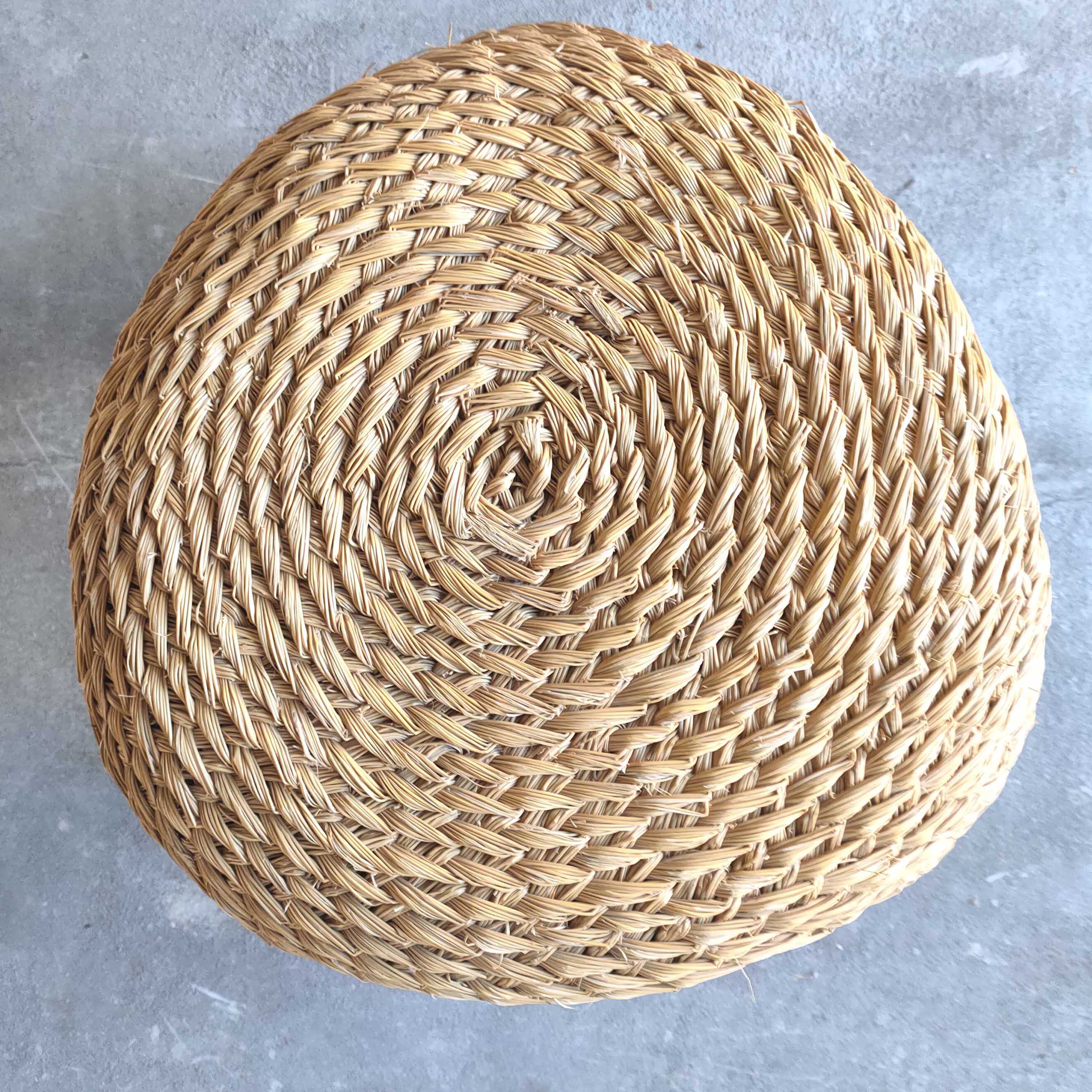 Tripod braided stool