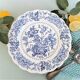 Lot de 6 assiettes de transfert