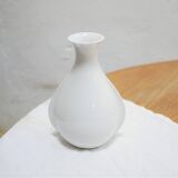 Vintage white porcelain vase by Seltmann Weiden, Germany