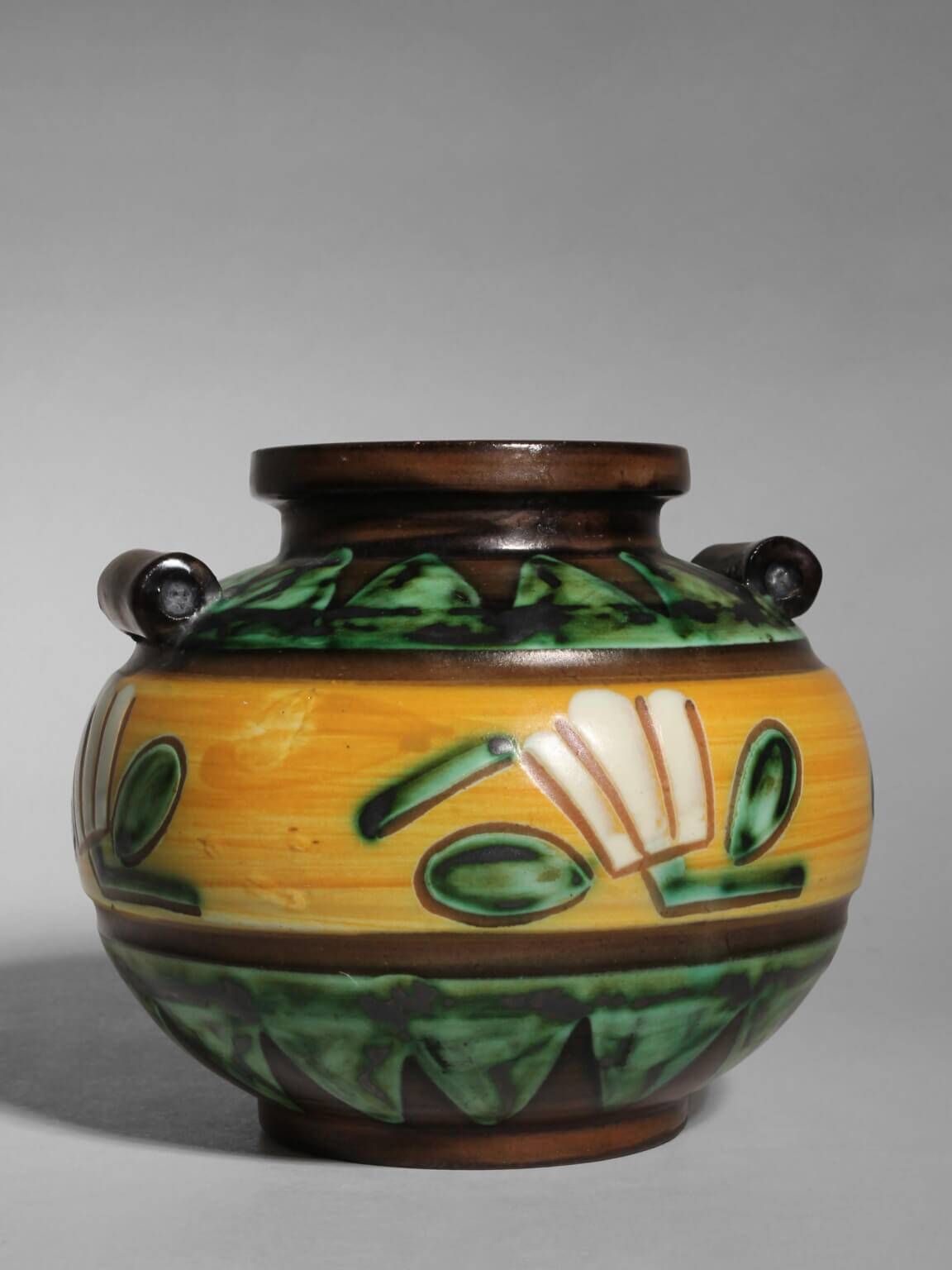 Harald Östergren Art Deco 2750 Vase, For Upsala-Ekeby, Sweden, 1930s