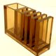 Pencil holder & letters Guzzini Fabio Manlio Ciocca in plexiglass 1970