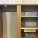 Wardrobe in bamboo and oak from the 1960s
