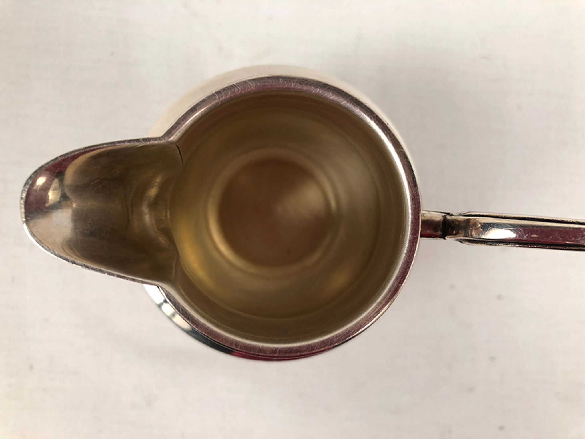 Service à café en métal argenté