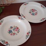 Set of 2 Scherzer flower plates