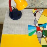 Children's desk & its lamp late 80s