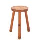 Wooden tripod stool, 1950s mountain furniture