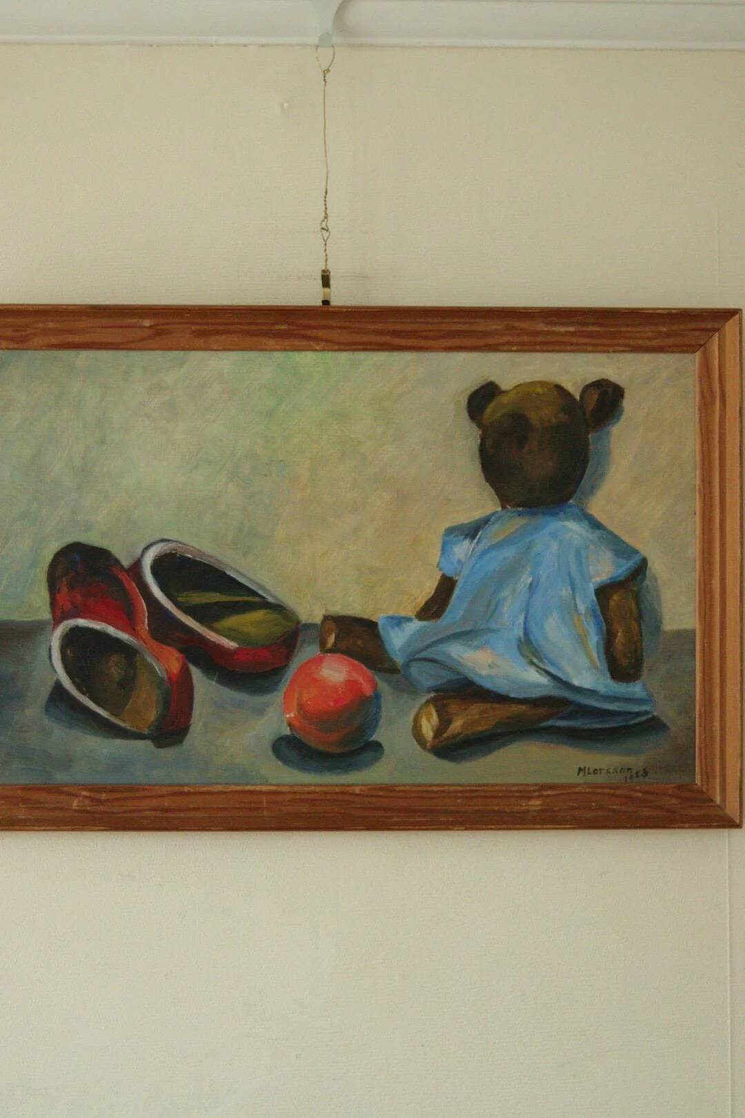 Still life with bear by M. Larsson
