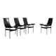 Katavolos, Kelley and Littell T-chairs for ICF de Padova, Italy 1952 set of 4