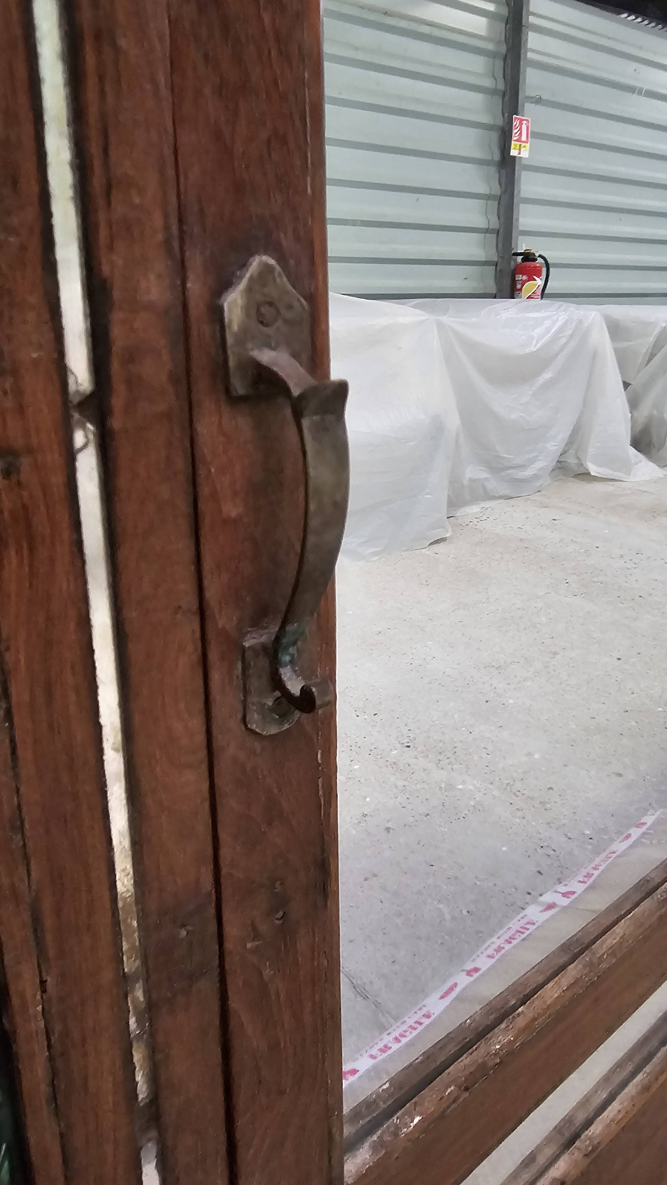 Colonial sideboard in Burmese teak