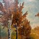 Animated landscape of undergrowth 20th century signed