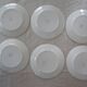 12 assiettes anciennes plate et creuse HBCM Creil Montereau Luxeuil œillets