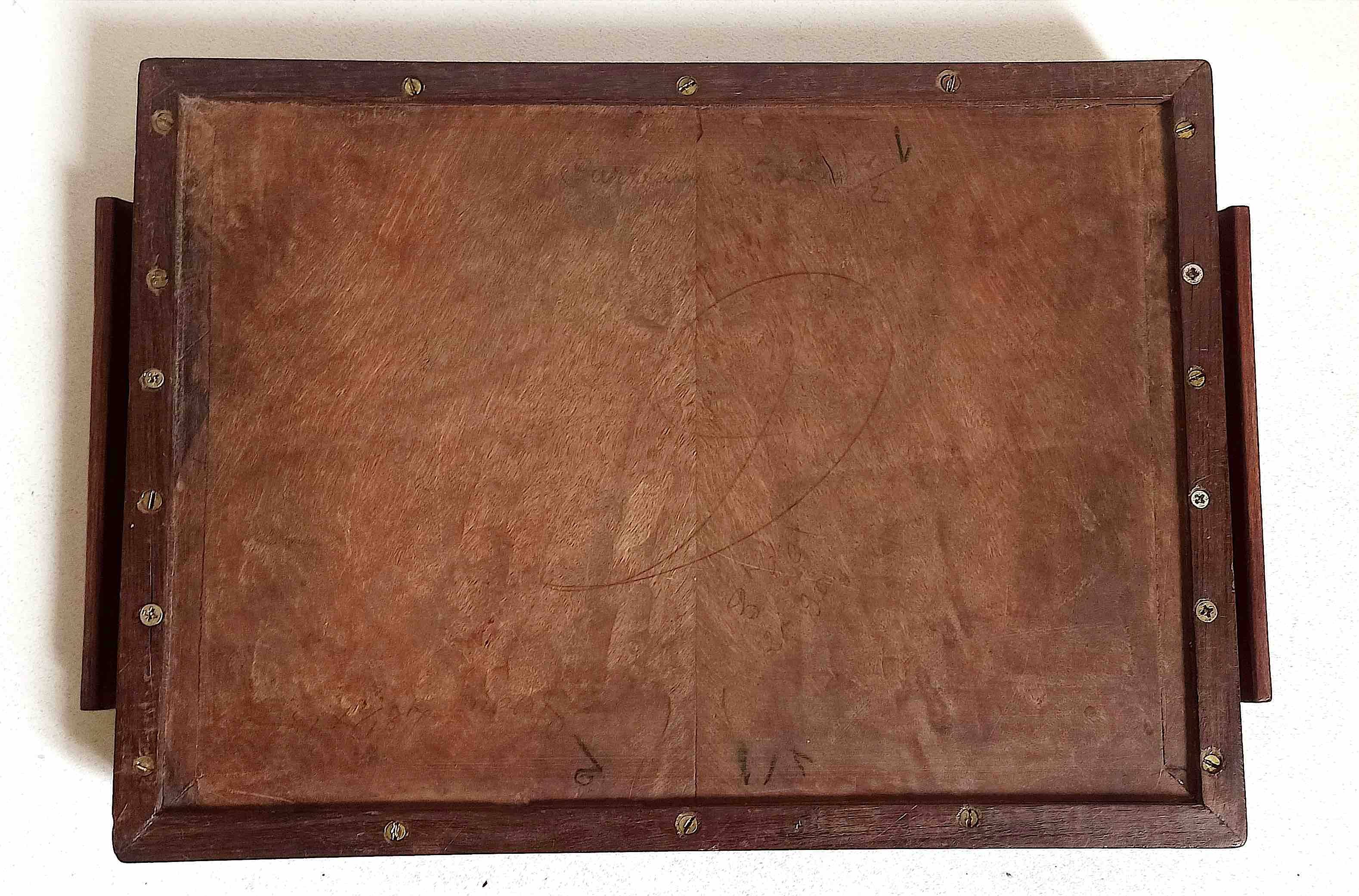Art Deco marquetry tray