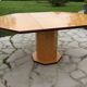Table vintage en sycomore de Mario Sabot 1970